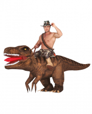 T-Rex Carry Me Aufblaskostüm 