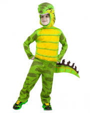 T-Rex Dinosaur Kids Costume Green 