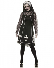 Devilish Nun Mary Ladies Costume 