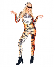 Tiger Bodysuit With Animal Print 