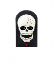 Skull Doorbell With Light & Sound Effect 