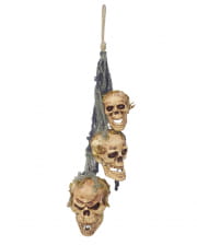3-headed Skull Wind Chime 