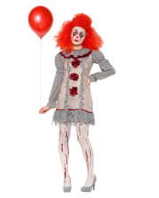Vintage Horror Clown Ladies Costume 