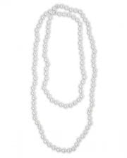 Weiße Perlenkette 