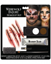 Werewolf Slash FX Make-Up Set 