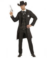 Western Sheriff Kostüm 4-teilig 