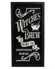 Witches Brew Halloween Wandbild 41cm 
