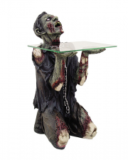 Zombie With Glass Top As Side Table 56cm 