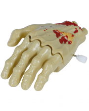 Zombie Hand zum Aufziehen 9cm 