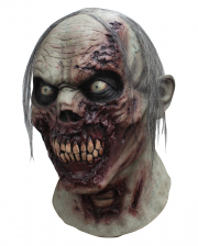 Zombie Maske mit Haaren 