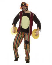 Zombie Zirkusaffe Deluxe Kostüm