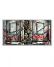 Zombie Banner "Don&#039;t Open" 
