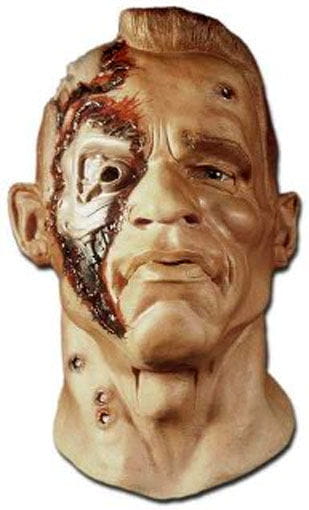 terminator latex mask Caribbean nude beaches resorts
