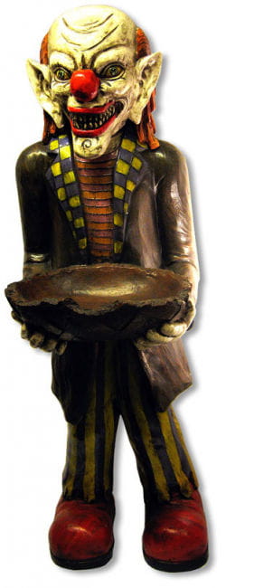 Clown Halloween Standfigur | Clownfigur aus Polyresin ...