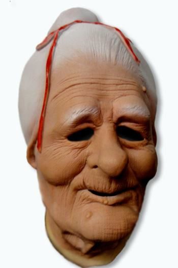 Granny Latex Maske | Grandmother & Granny Mask | horror-shop.com