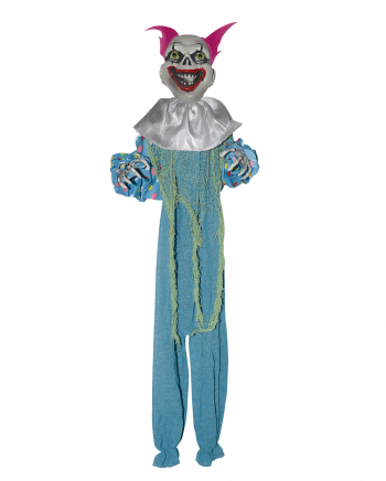 Creepy Clown Decoration Blue Buy For Halloween 