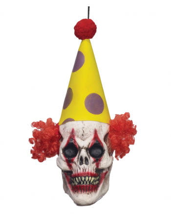 Hängedeko Clown Totenkopf für Halloween | Horror-Shop.com