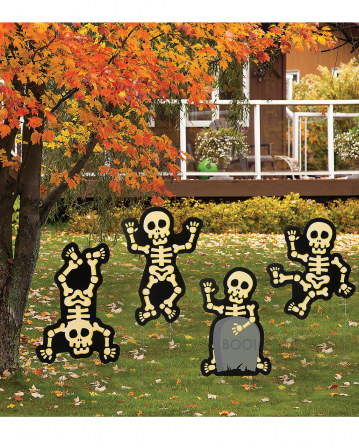 Halloween Deko Garten