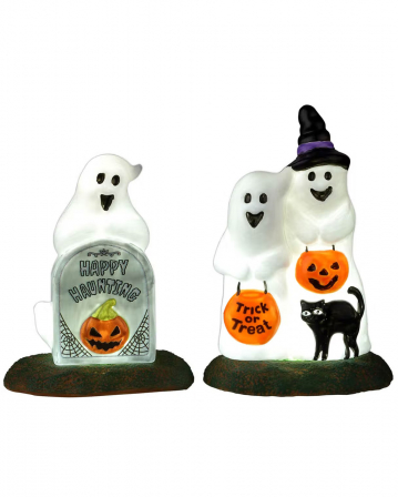 Set Cimitero Spooky Town LEMAX Haunted Souls - 14 Pezzi Per Villaggio Halloween O Natale - Foto 4