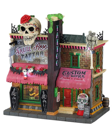 LEMAX Scheletro Terrificante Keymaster – Personaggio Spooky Town 2020, Poliresina, Dimensioni 4x3,1x8,1 Cm, Perfetto Per Collezione E Decorazioni Horror