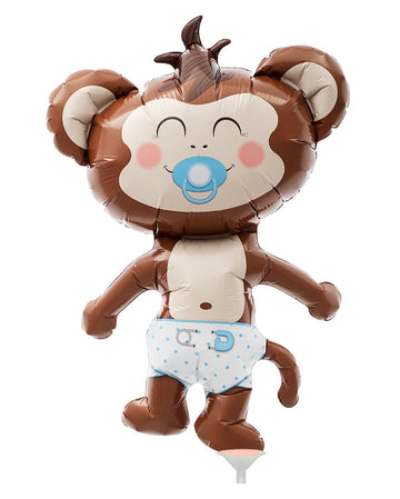 Runder Folienballon 'It's A Boy' Für Die Babyparty – 45,7 Cm Durchmesser