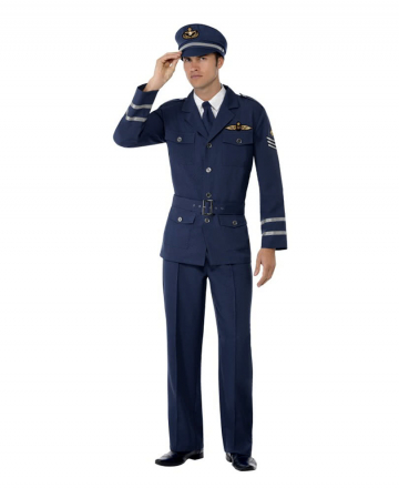 40s Airforce Soldaten Kostüm L 42-44