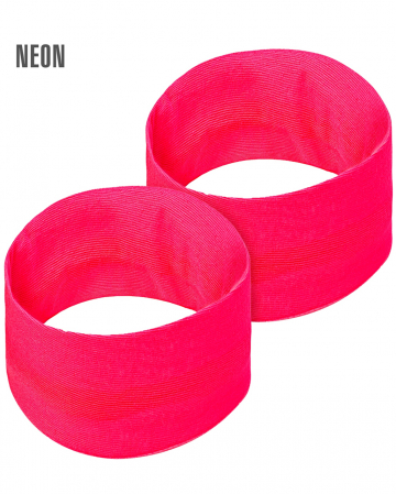 80s Neon Pink Sweatband Set Of 2 