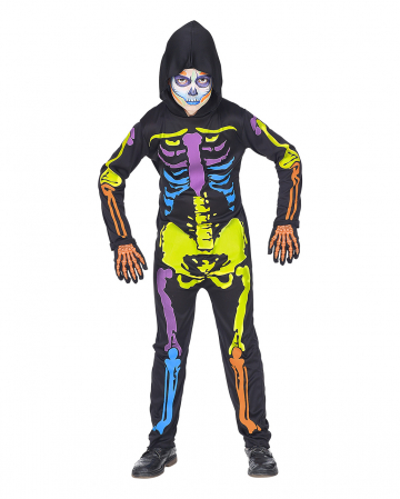 Colourful Skeleton Overall For Children | Halloween costumes | Horror ...