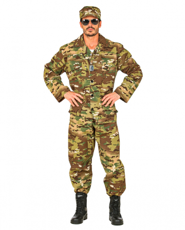Camouflage Soldier Costume 3 Pcs buy for Halloween! | Horror-Shop.com