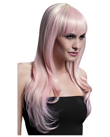 Damen Perücke Sienna blond pink 