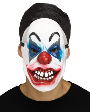 Crazy Clown Half Mask 