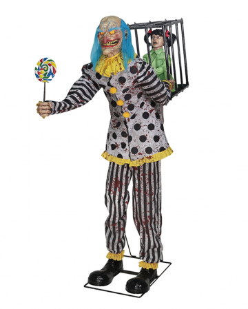 Candy Clown Halloween Animatronic 