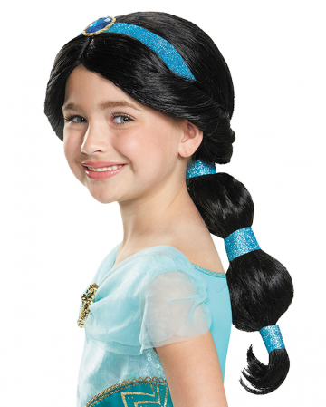 Disney Prinzessin Jasmin Perücke für Kinder 