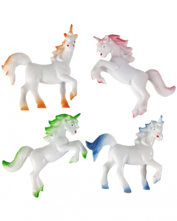 Einhorn Dekofiguren 12er Pack 