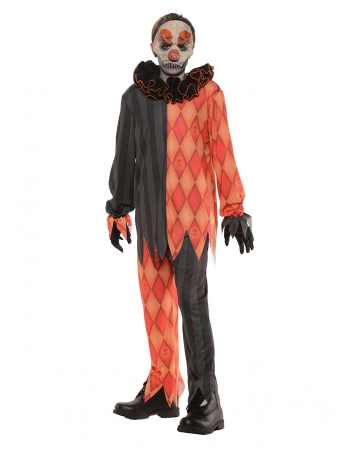 Evil Clown Kids Costume 