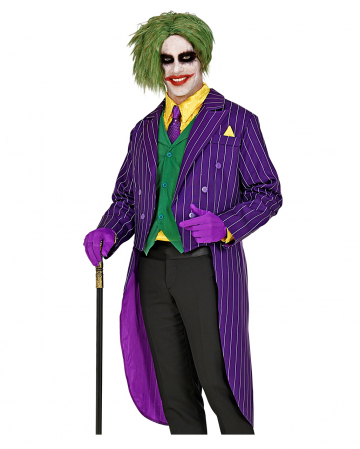 Evil Joker Clown Tailcoat as costume accessories | Horror-Shop.com