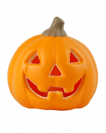 Friendly Halloween Pumpkin With Light 12cm 
