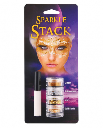 Glitter Stack Gold 