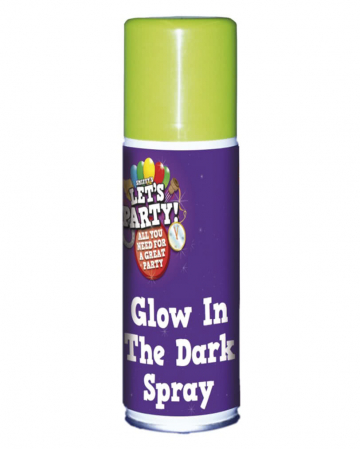 glow in the dark spray
