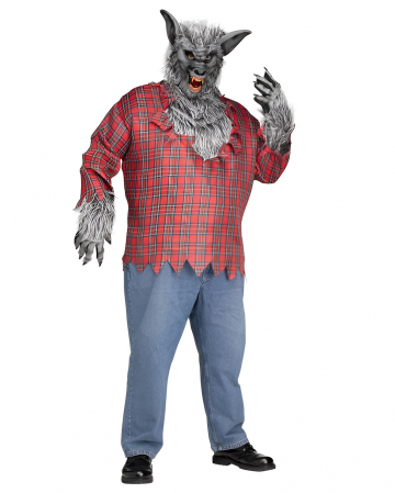 Werewolf Costume Grey Plus Size 