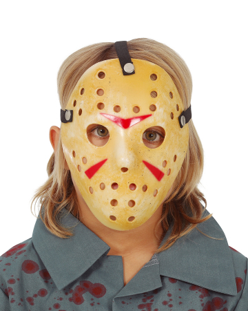 Gruselige Hockey Maske für Kinder 