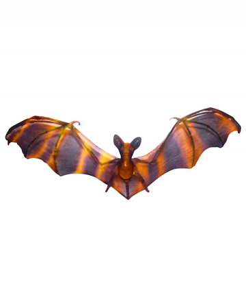 Hängende Fledermaus schwarz/gelb | Halloween Deko | Horror ...