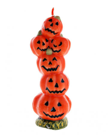 Halloween Pumpkin Candle 19 Cm 