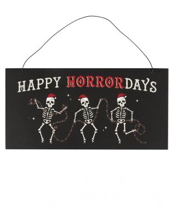 Happy Horrordays Hängeschild 