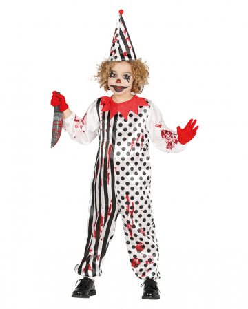 Horror-Clown Child Costume for Halloween | Horror-Shop.com
