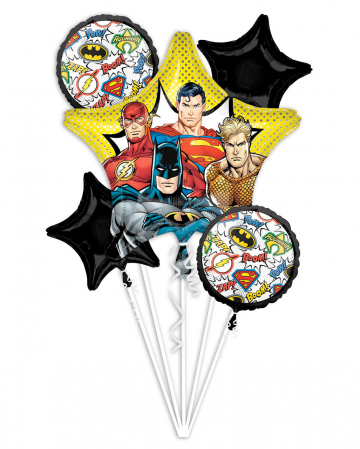 Justice League DC Foil Balloon Bouquet 
