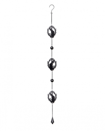 Cats Silhouette Metal Wind Chime 