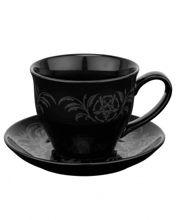 KILLSTAR Morticia Cup & Saucer 