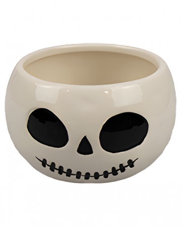 Small Halloween Homeware Bowl Skull 12.5cm Ø 