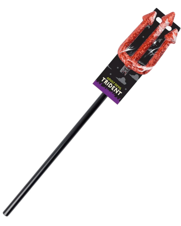 Glitter Trident Red 58cm main image 1